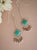 Keep Blooming Turquoise Earrings