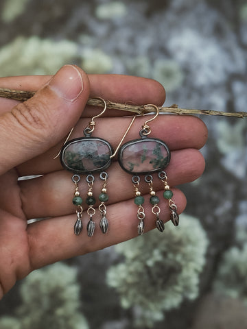 Handmade earrings from Juniper Mesa Designs