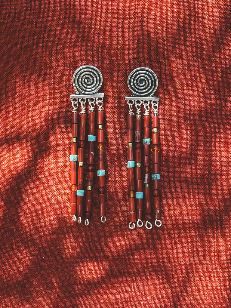 Fire 🌀 Sacred Element Earrings