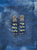 Vortex Turquoise and Lapis Earrings