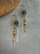 Leland Blue Asymmetric Earrings