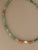 Aventurine + Terracotta + Pearl + Gold Fill Necklace