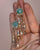 Aquamarine Beachcomber Earrings