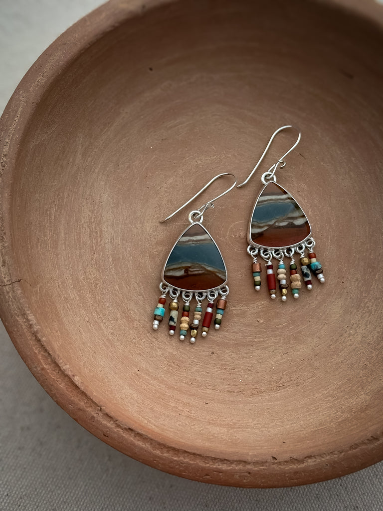 Notes from the Field Earrings