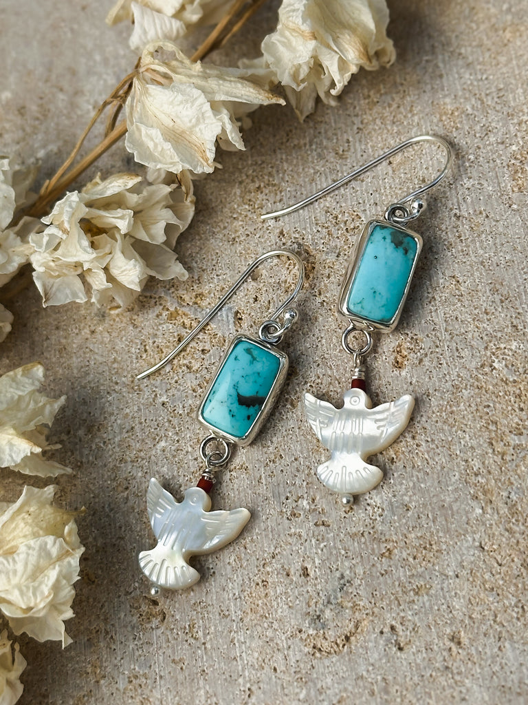 May We Walk the Path of Peace Earrings