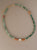 Aventurine + Terracotta + Pearl + Gold Fill Necklace